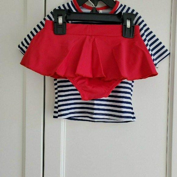 Skirted Rashguard Set -12mths - Picture 4 of 9